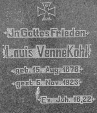 Louis Vennekohl geb 1878 in Deinsen
