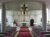 Kirche in Naensen, Innenraum mit Altar und Kanzel