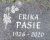 Grabplatte von Erika Pasie aus Möllensen